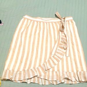J Crew wrap skirt